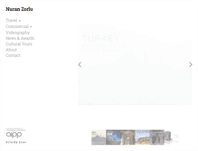 Tablet Screenshot of nuranzorlu.com